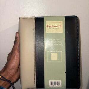 Rembrandt Black and Cream Photo Album
